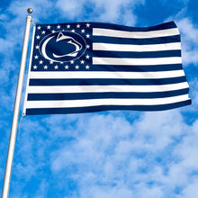 Fyon Penn State Nittany Lions Stars and Stripes Flag Banner