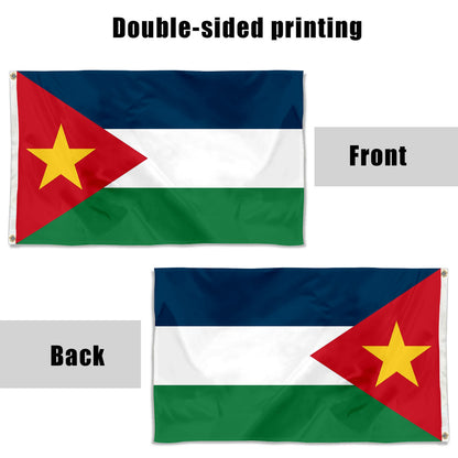 Fyon People s Democratic Republic of San Escobar Flag Banner