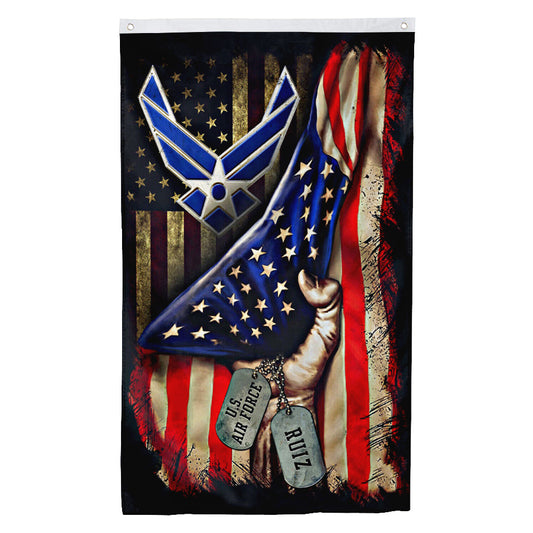 Fyon Personalized US Air Force Flag  Indoor and outdoor banner