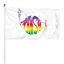 Fyon Phish Flag White Indoor and outdoor banner