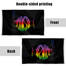 Fyon Phish Flag Black Indoor and outdoor banner