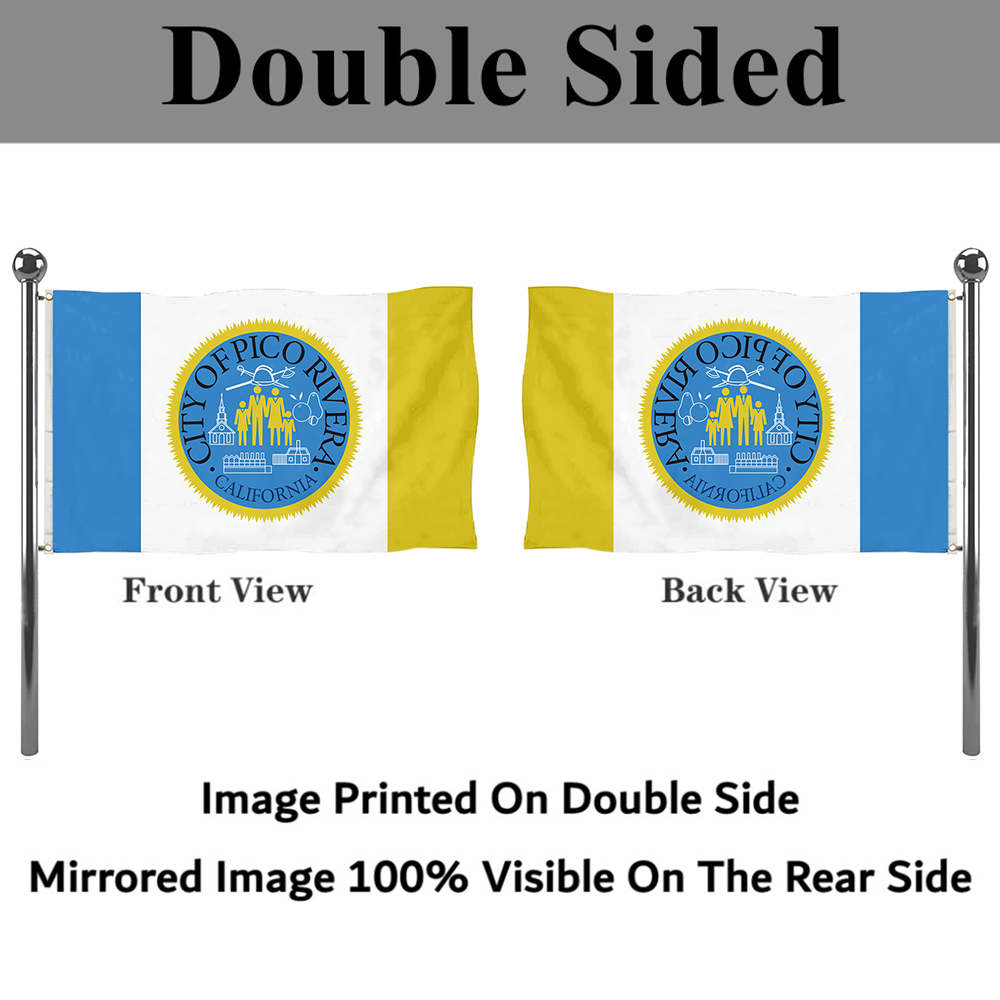 Fyon Pico Rivera, California Flag Banner
