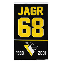 Fyon Pittsburgh Penguins Jaromir Jagr Flag Banner