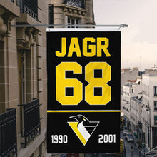 Fyon Pittsburgh Penguins Jaromir Jagr Flag Banner