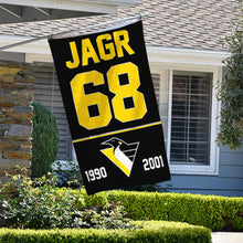 Fyon Pittsburgh Penguins Jaromir Jagr Flag Banner