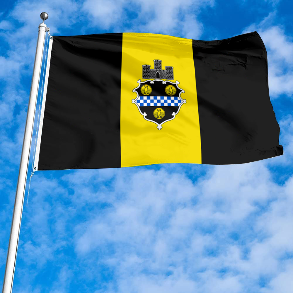 Fyon Pittsburgh, Pennsylvania flag Banner