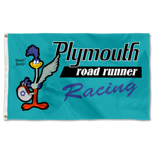 Fyon Plymouth Road Runner Racing Flag Banner