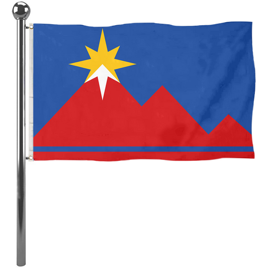 Fyon Pocatello, Idaho flag  Banner