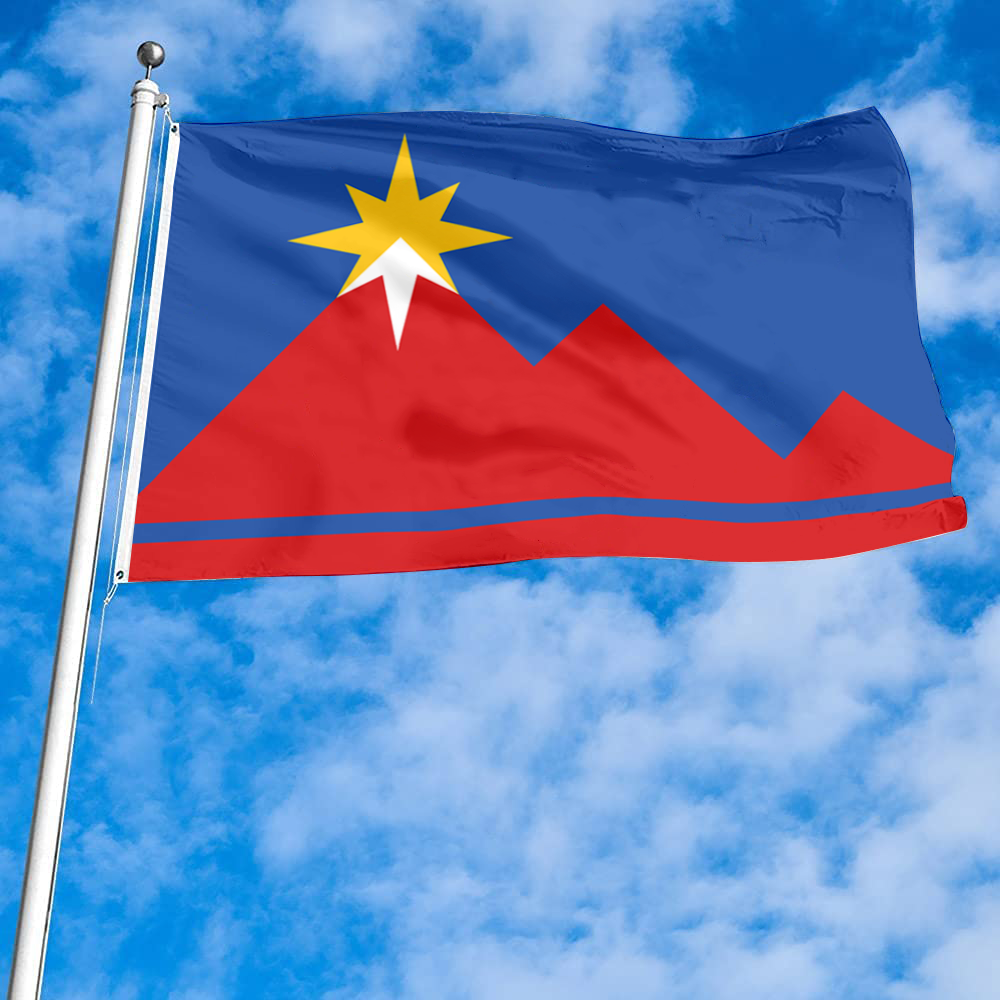 Fyon Pocatello, Idaho flag  Banner