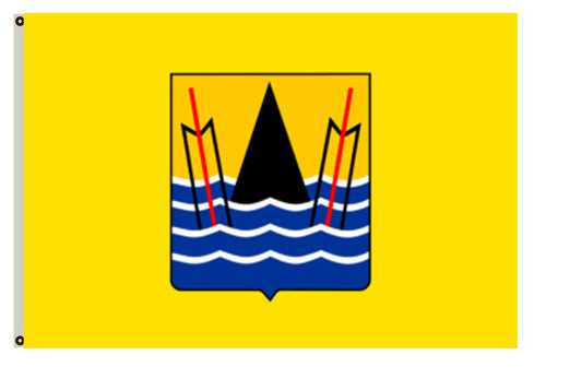 Pointe Noire flag Rep of Congo banner