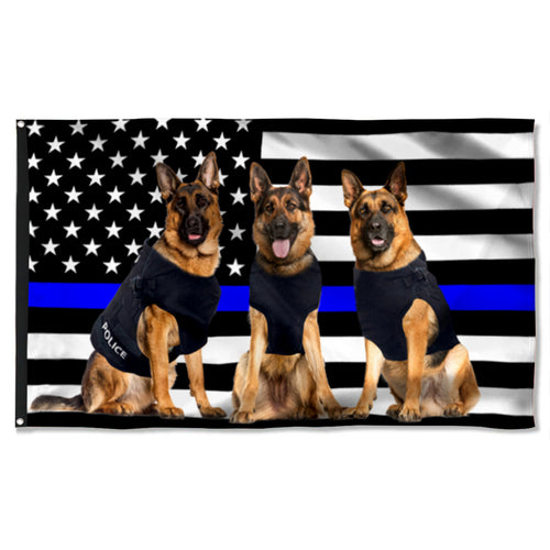 Fyon Police Dog German Shepherd K9 Police Flag 41424 Indoor and outdoor banner
