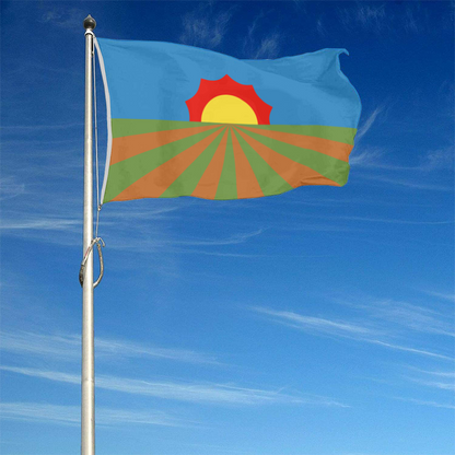Fyon Portales, New Mexico flag Banner