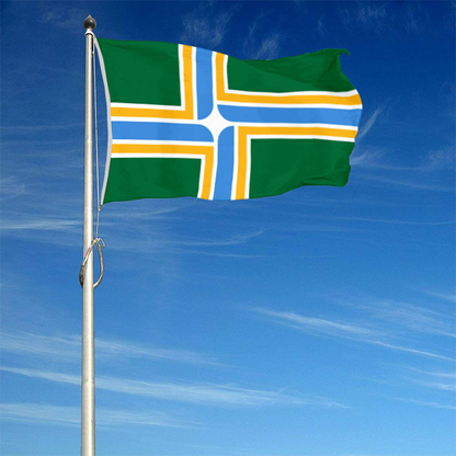 Fyon Portland, Oregon flag banner