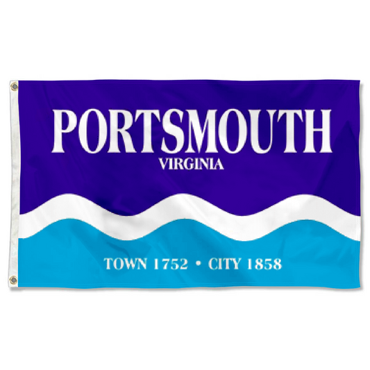 Fyon Portsmouth, Virginia flag banner
