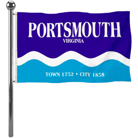 Fyon Portsmouth, Virginia flag banner