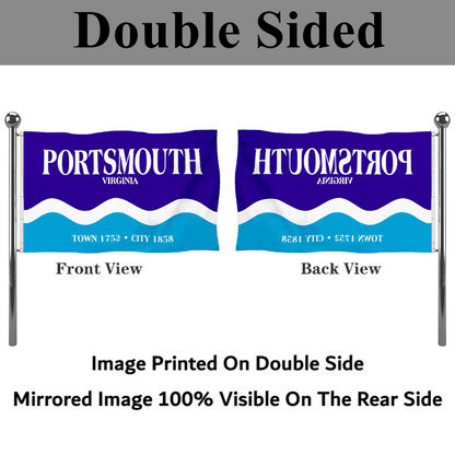 Fyon Portsmouth, Virginia flag banner