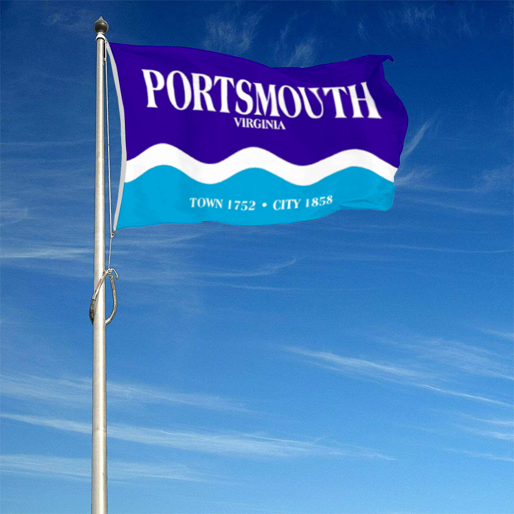 Fyon Portsmouth, Virginia flag banner