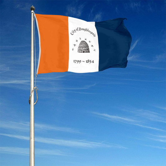 Fyon Poughkeepsie, New York flag Banner
