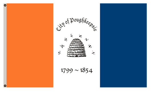Fyon of Poughkeepsie flag, New York banner