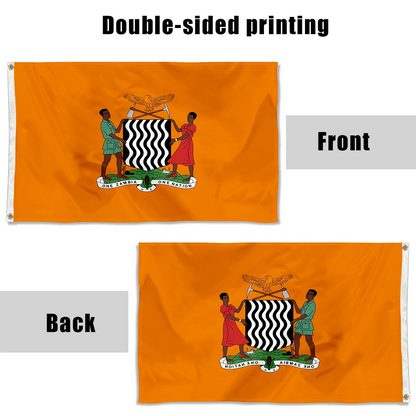 Fyon President of Zambia flag Indoor and outdoor banner