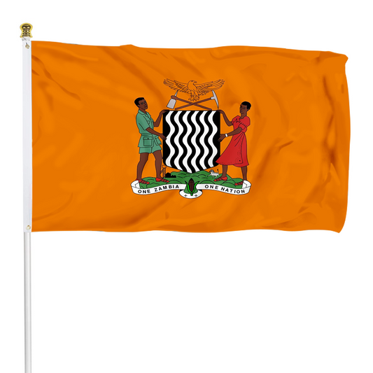 Fyon President of Zambia flag Indoor and outdoor banner
