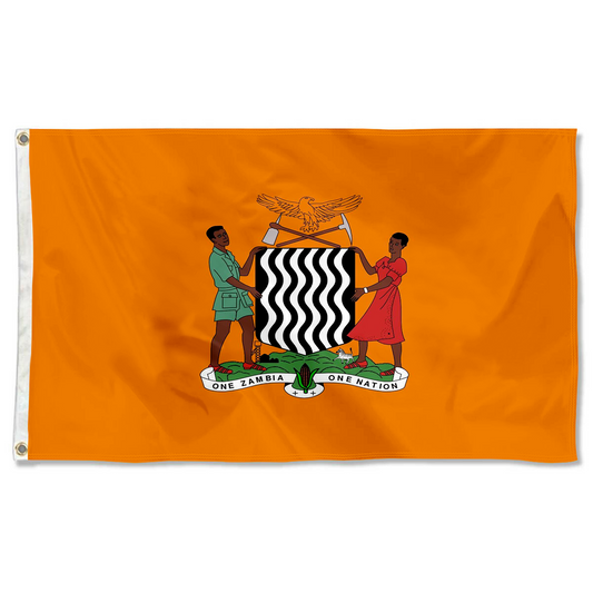 Fyon President of Zambia flag Indoor and outdoor banner