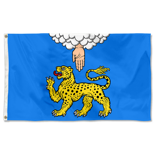 Fyon Pskov Oblast Flag Indoor and outdoor banner 40123
