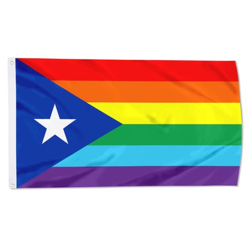 Fyon Puerto Rico LGBTQ Pride Flag