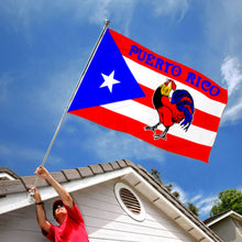 Fyon Custom Puerto Rico Cock Flag Banner