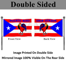 Fyon Custom Puerto Rico Cock Flag Banner