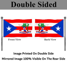 Fyon Custom Puerto Rico Frog Flag Banner