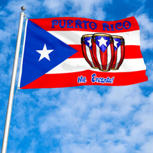 Fyon Custom The Puerto Eico with 3 Congos Flag Banner