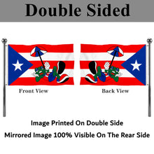 Fyon Custom Puerto Rico Frog & Umbrella Flag Banner