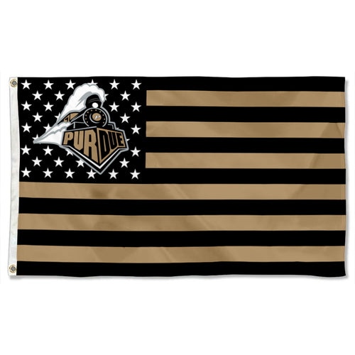 Fyon Purdue Boilermakers Stars and Stripes Flag Banner