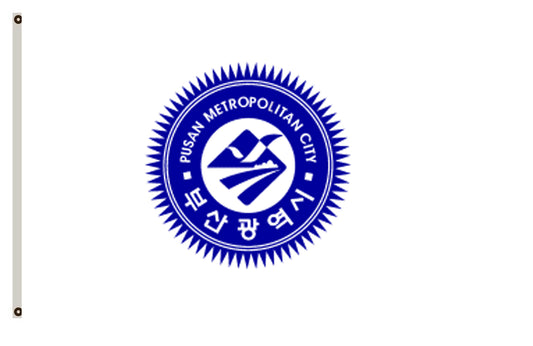 Pusan South Korea flag
