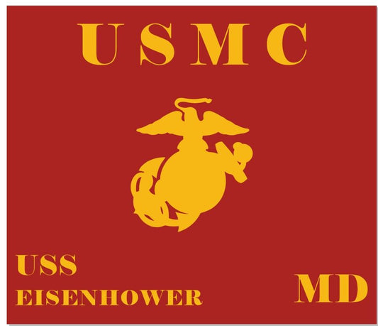 Fyon Guidon Custom USMC Flag Banner