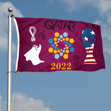 Fyon Qatar 2022 World Cup Party Flag Indoor and outdoor banner