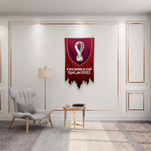 Fyon Qatar 2022 World Soccer Cup Flag Banner 30x50inch