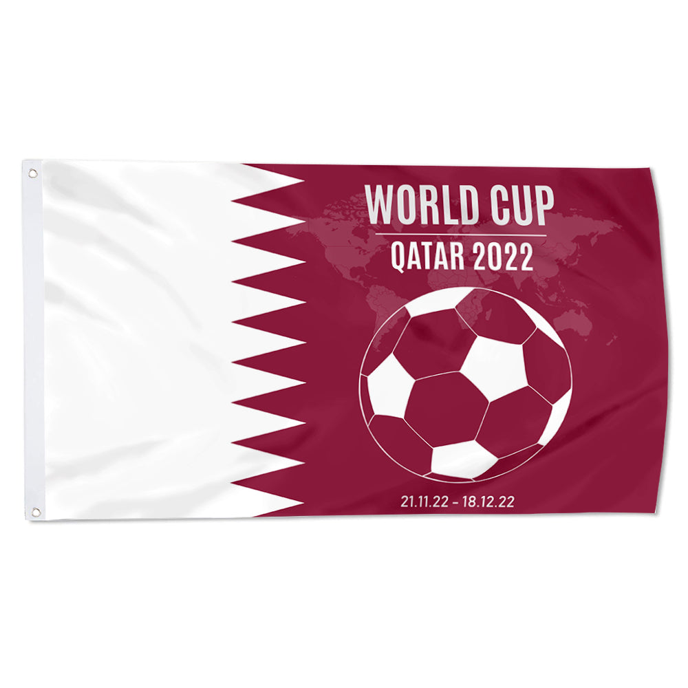 Fyon Qatar 2022 World Soccer Cup Flag for Netherlands Flag Banner