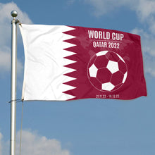 Fyon Qatar 2022 World Soccer Cup Flag (1) Indoor and outdoor banner