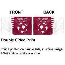 Fyon Qatar 2022 World Soccer Cup Flag (1) Indoor and outdoor banner