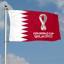 Fyon Qatar 2022 World Soccer Cup Flag(6) Indoor and outdoor banner