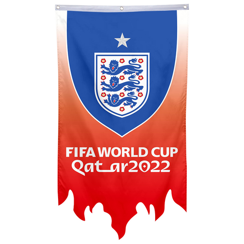 Fyon Qatar 2022 World Soccer Cup Flag for England Flag Banner 30x50inch