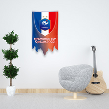 Fyon Qatar 2022 World Soccer Cup Flag for France Flag Banner 30x50inch