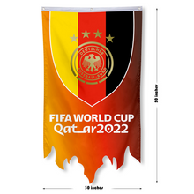 Fyon Qatar 2022 World Soccer Cup Flag for Germany  Flag Banner 30x50inch