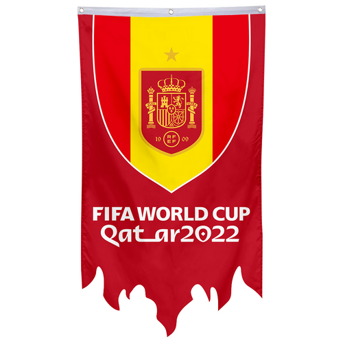 Fyon Qatar 2022 World Soccer Cup Flag for Spain Flag Banner 30x50inch