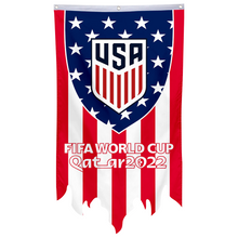 Fyon Qatar 2022 World Soccer Cup Flag for United States Flag Banner 30x50inch