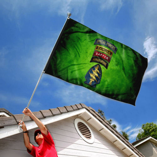 Fyon Quad Canopy Special Forces Flag  Indoor and outdoor banner