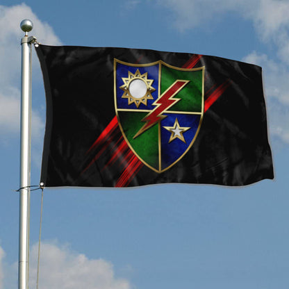 Fyon Rangers Regiment Crest Flag Indoor and outdoor banner