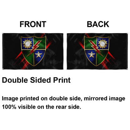Fyon Ranger Regiment Crest Flag Indoor and outdoor banner